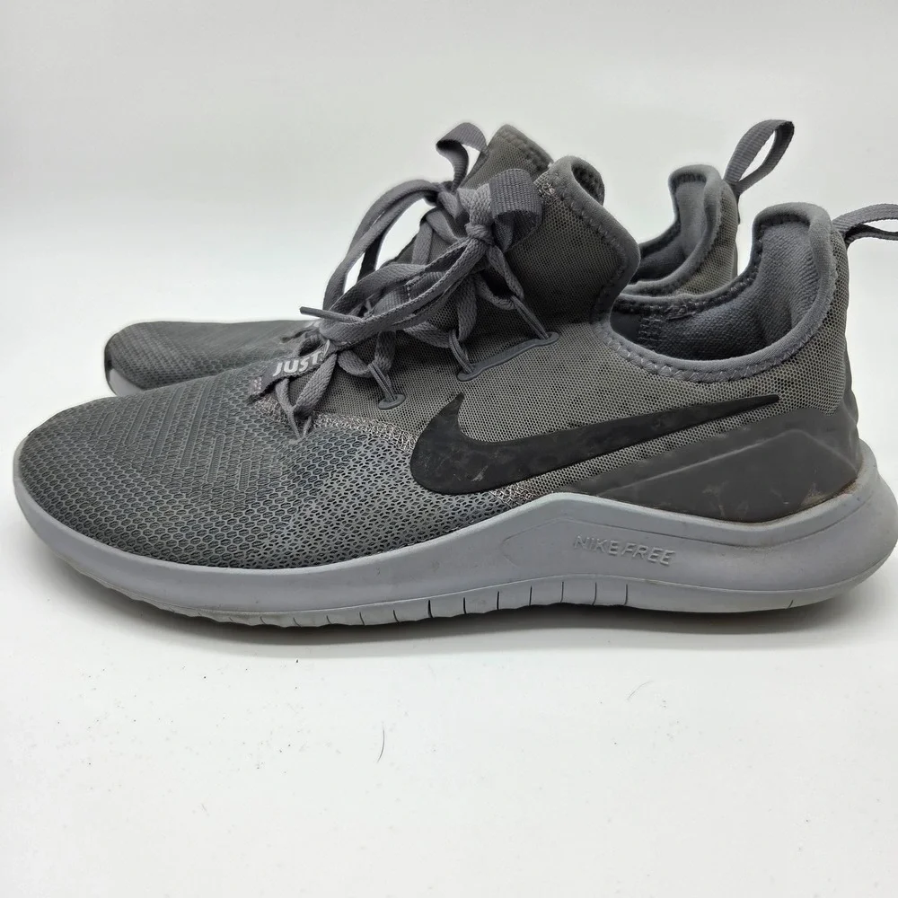Nike Free TR 8 Training Shoes Mens 9.5 Grey CD9473-011 Just Do It Sneakers